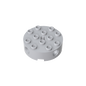 GDS-951 - Brick Round 4 x 4 with 4 Side Pin Holes and Center Axle Hole