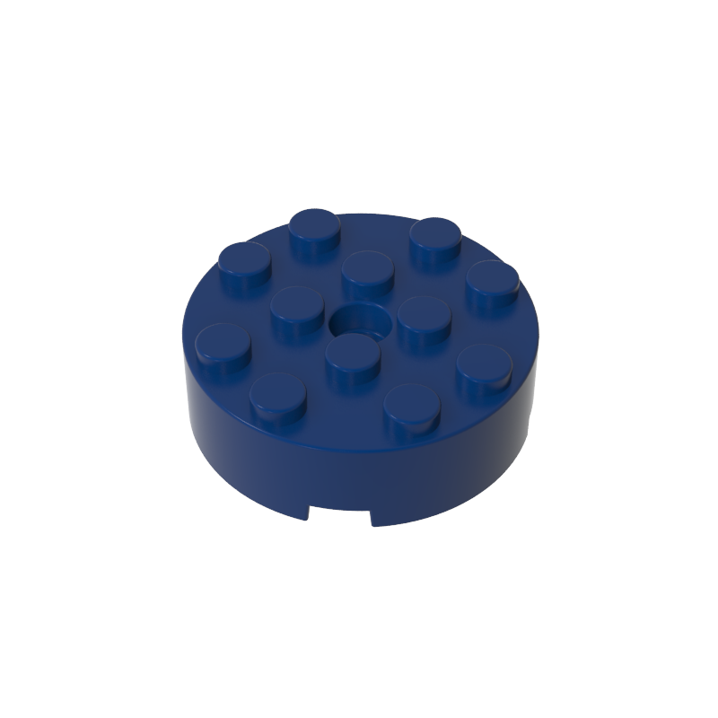 GDS-952 - Brick Round 4 x 4 [Centre Hole]