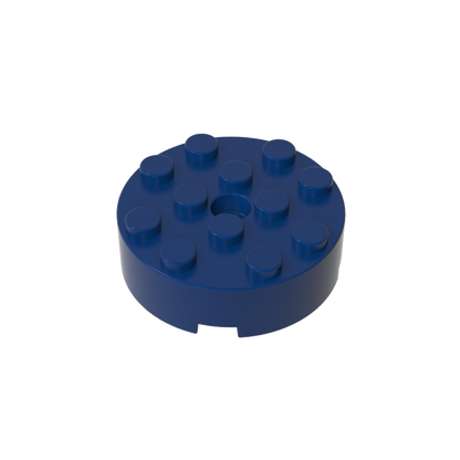 GDS-952 - Brick Round 4 x 4 [Centre Hole]