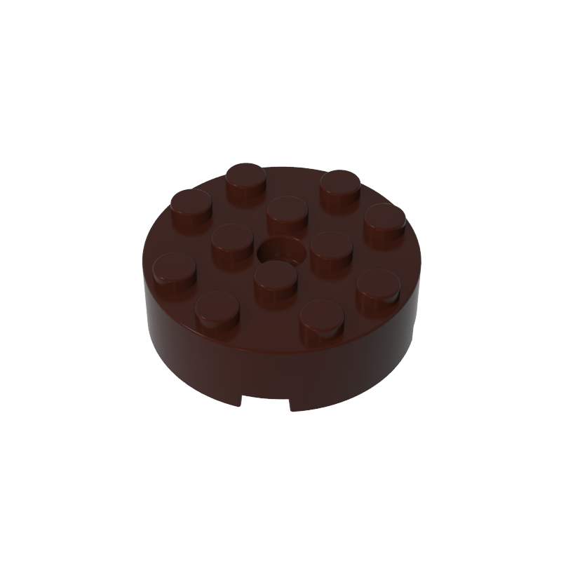 GDS-952 - Brick Round 4 x 4 [Centre Hole]