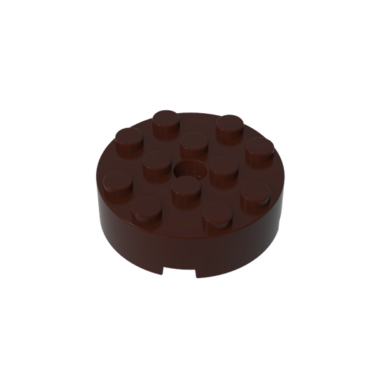GDS-952 - Brick Round 4 x 4 [Centre Hole]