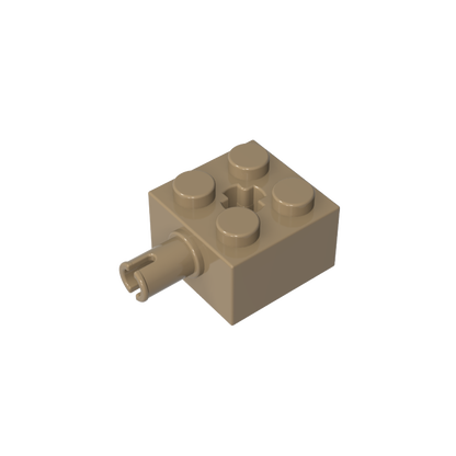 GDS-953 - Brick Special 2 x 2 with Pin and Axle Hole