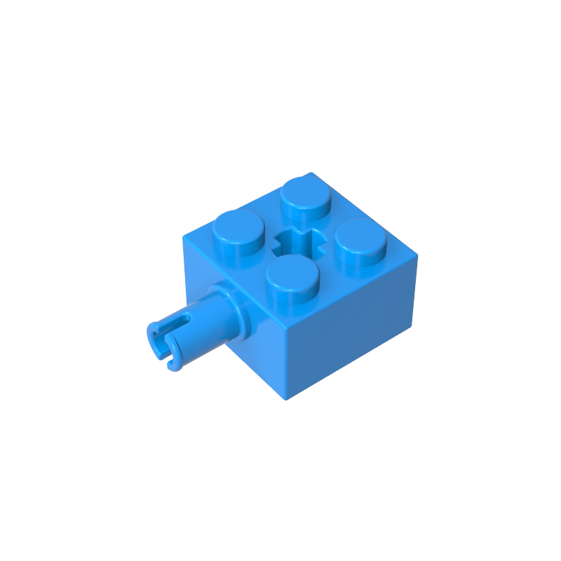 GDS-953 - Brick Special 2 x 2 with Pin and Axle Hole