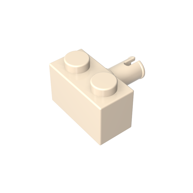 GDS-956 - Brick Special 1 x 2 with Pin