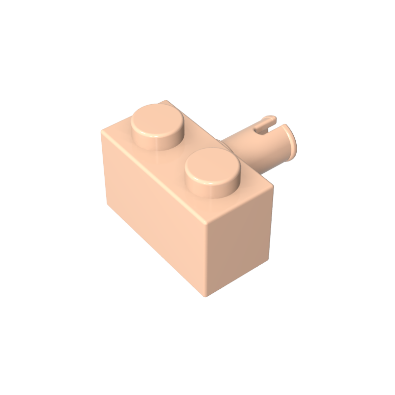 GDS-956 - Brick Special 1 x 2 with Pin