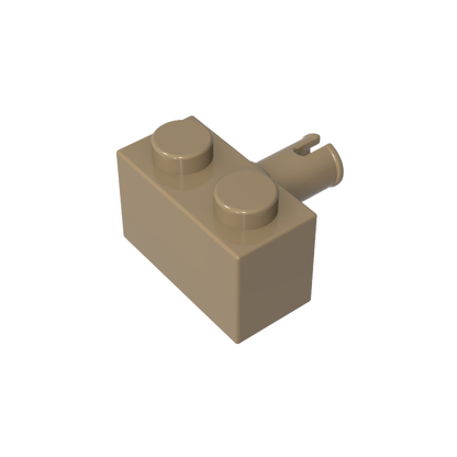 GDS-956 - Brick Special 1 x 2 with Pin