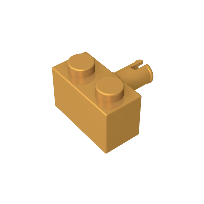 GDS-956 - Brick Special 1 x 2 with Pin