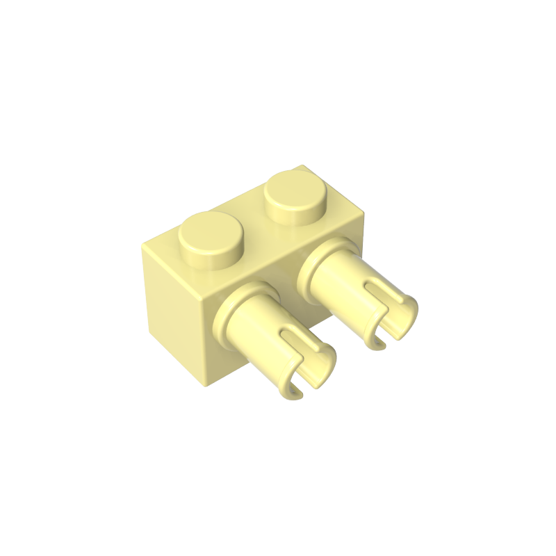 GDS-957 - Brick Special 1 x 2 with 2 Pins