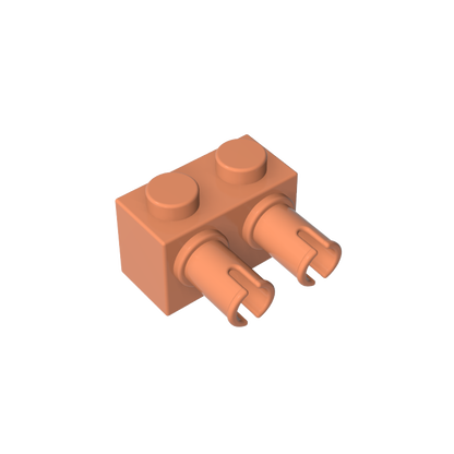GDS-957 - Brick Special 1 x 2 with 2 Pins