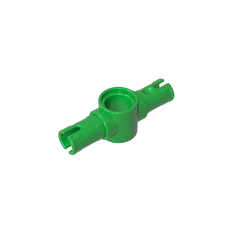 GDS-959 - Technic Pin Connector Hub with 2 Pins with Friction Ridges Lengthwise [Big Squared Pin Holes]