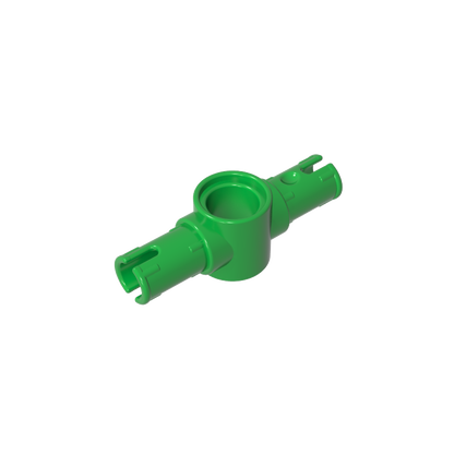 GDS-959 - Technic Pin Connector Hub with 2 Pins with Friction Ridges Lengthwise [Big Squared Pin Holes]