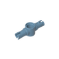 GDS-959 - Technic Pin Connector Hub with 2 Pins with Friction Ridges Lengthwise [Big Squared Pin Holes]