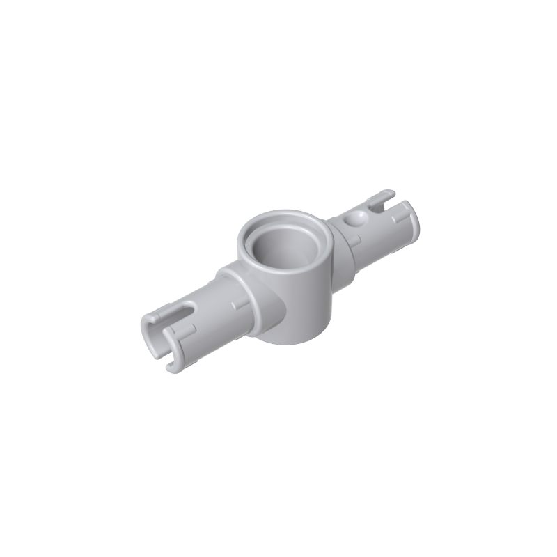 GDS-959 - Technic Pin Connector Hub with 2 Pins with Friction Ridges Lengthwise [Big Squared Pin Holes]
