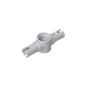 GDS-959 - Technic Pin Connector Hub with 2 Pins with Friction Ridges Lengthwise [Big Squared Pin Holes]