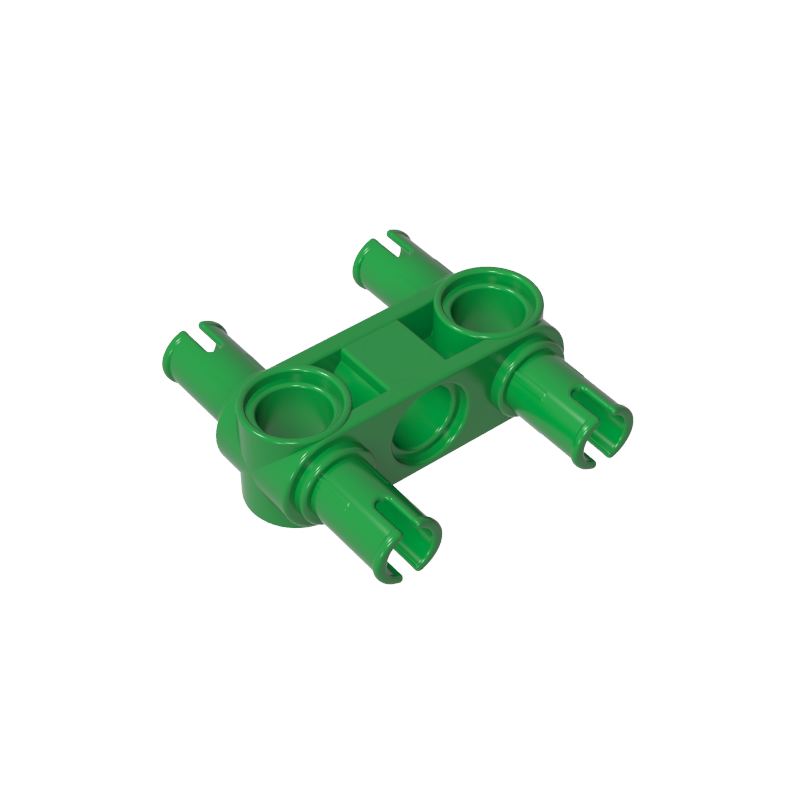 GDS-960 - Technic Pin Connector Hub Perpendicular 3L with 4 Pins