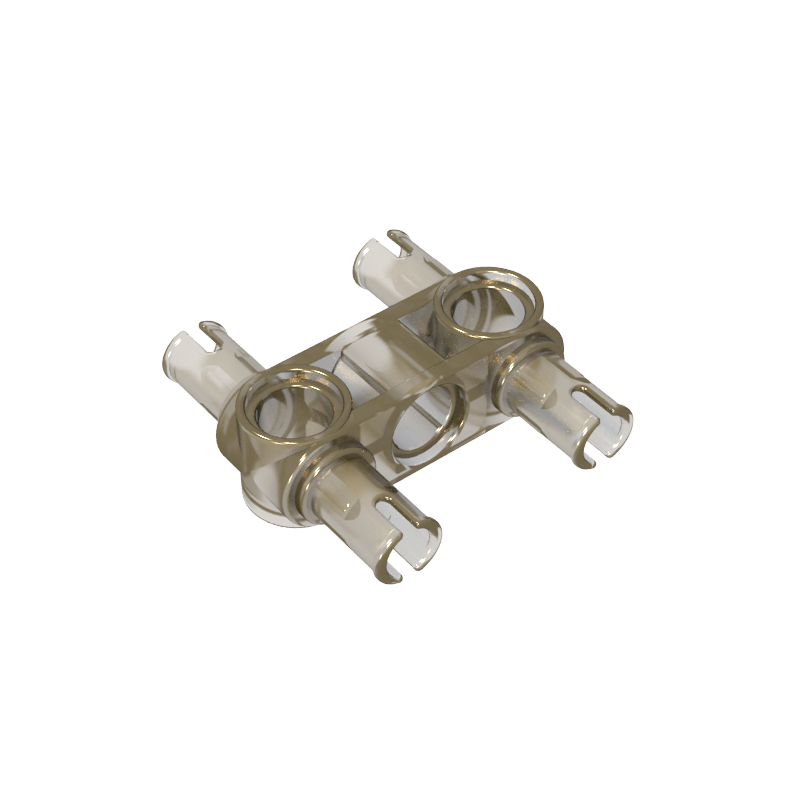 GDS-960 - Technic Pin Connector Hub Perpendicular 3L with 4 Pins