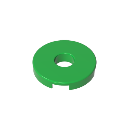 GDS-965 - Tile Round 2 x 2 with Hole