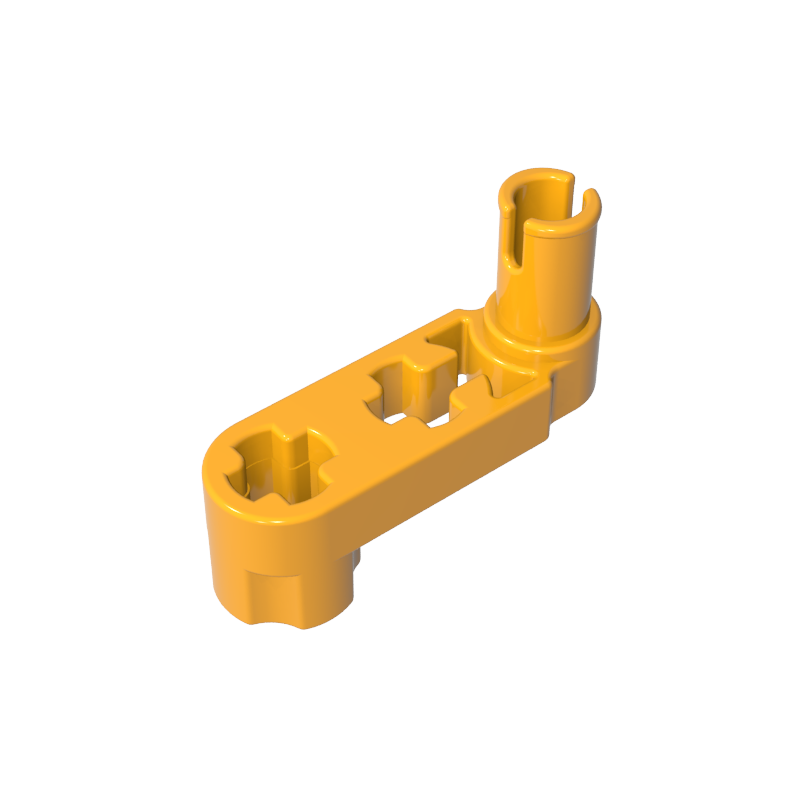 GDS-966 - Technic Beam 3 x 0.5 Liftarm with Boss and Pin / Crank
