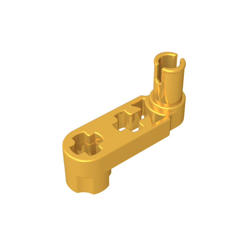 GDS-966 - Technic Beam 3 x 0.5 Liftarm with Boss and Pin / Crank