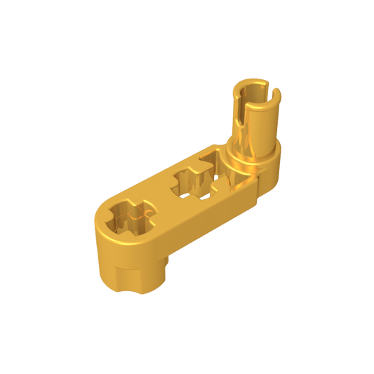 GDS-966 - Technic Beam 3 x 0.5 Liftarm with Boss and Pin / Crank