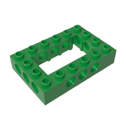 GDS-973 - Technic Brick 4 x 6 Open Center