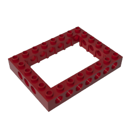 GDS-974 - Technic Brick 6 x 8 with Open Center 4 x 6