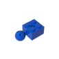 GDS-976 - Technic Brick Modified 2 x 2 with Ball and Axle Hole, with 6 Holes in Ball