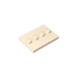GDS-980 - Plate Special 3 x 4 with 1 x 4 Center Studs [Plain]