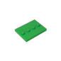 GDS-980 - Plate Special 3 x 4 with 1 x 4 Center Studs [Plain]