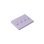 GDS-980 - Plate Special 3 x 4 with 1 x 4 Center Studs [Plain]