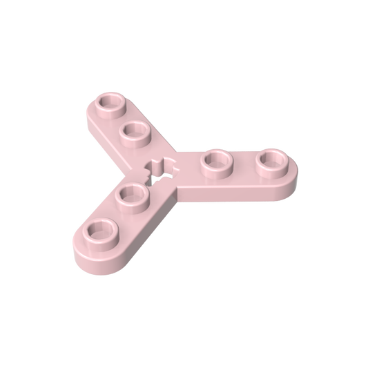 GDS-983 - Technic Plate Rotor 3 Blade with Smooth Ends and 6 Studs (Propeller)