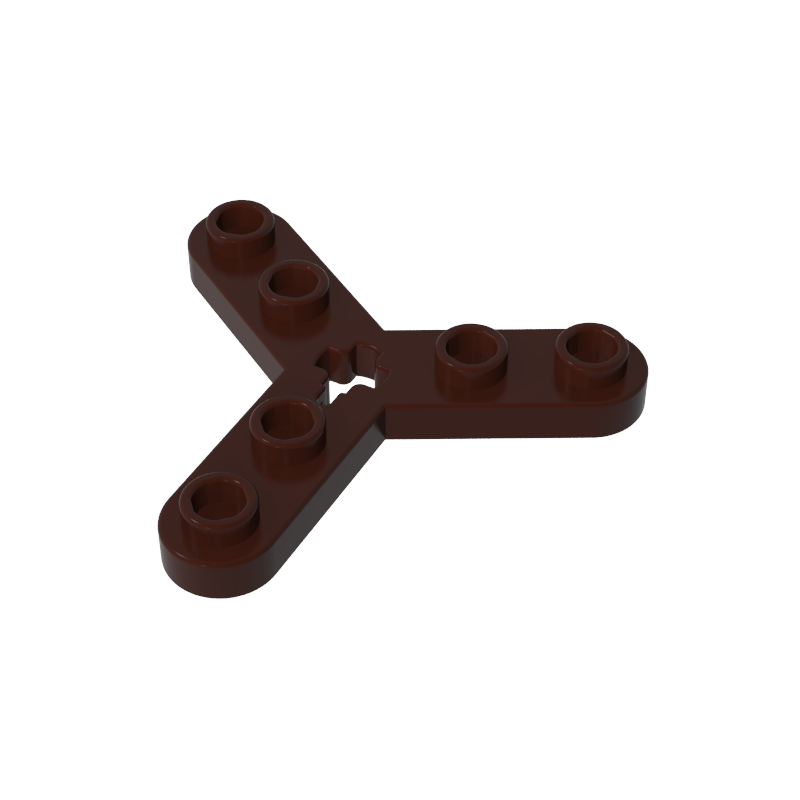 GDS-983 - Technic Plate Rotor 3 Blade with Smooth Ends and 6 Studs (Propeller)