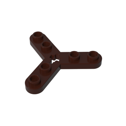 GDS-983 - Technic Plate Rotor 3 Blade with Smooth Ends and 6 Studs (Propeller)