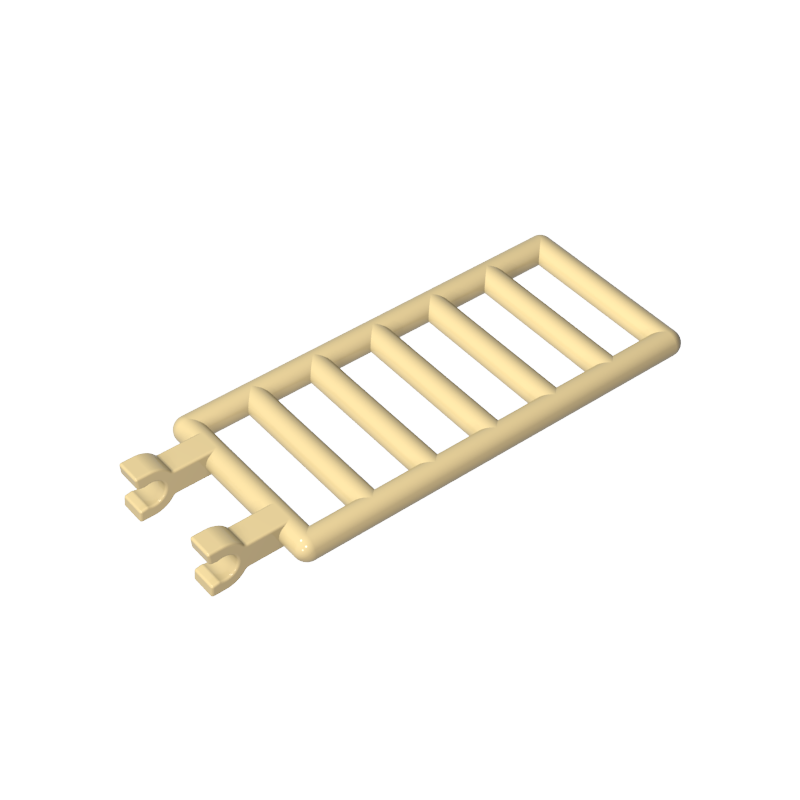 GDS-988 - Bar 7 x 3 with Double Clips (Ladder)