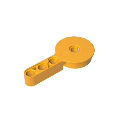 GDS-995 - Technic Rotation Joint Disk with Pin and 3L Beam Thick