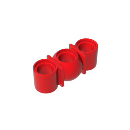GDS-997 - Technic Beam 1 x 3 with Ball Joint in Middle