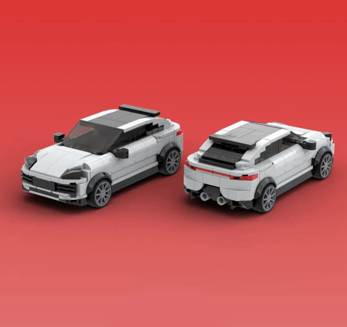 MOC-99893 Porsche Cayenne Turbo GT 2021 - 8 stud wide– MOC Brick Store