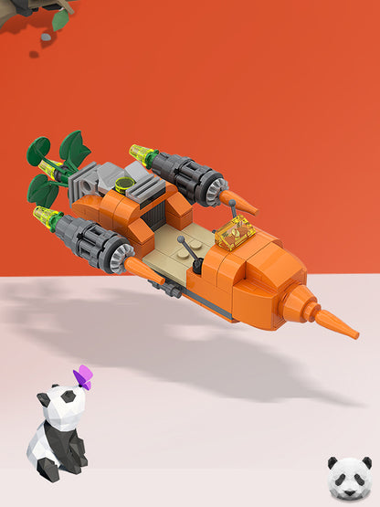 Moon Rabbit Plush Toy - Brickheadz Size