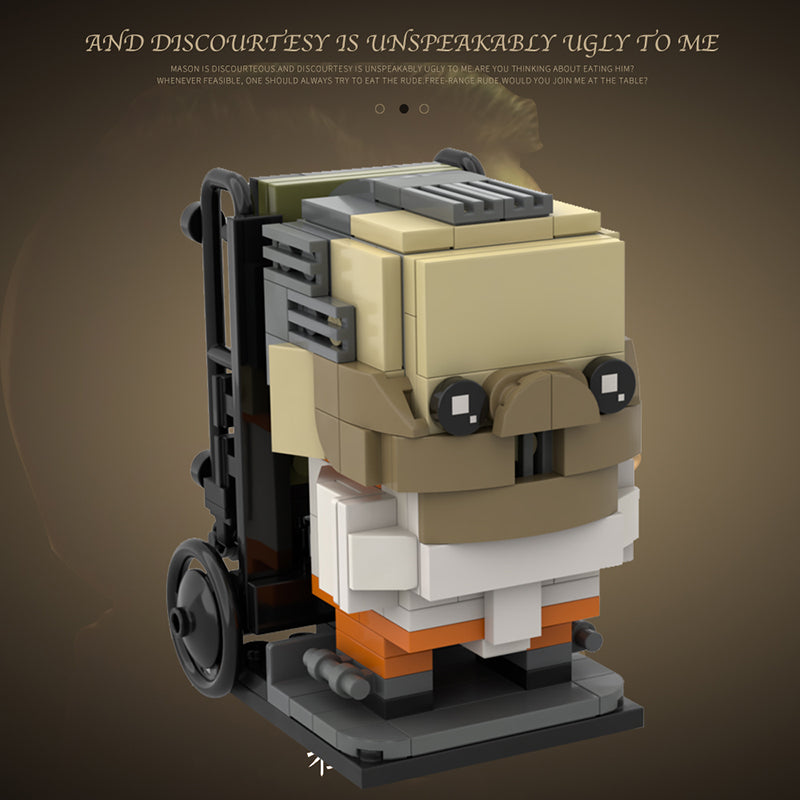 MOC-46069 Hannibal Lecter Brickheadz