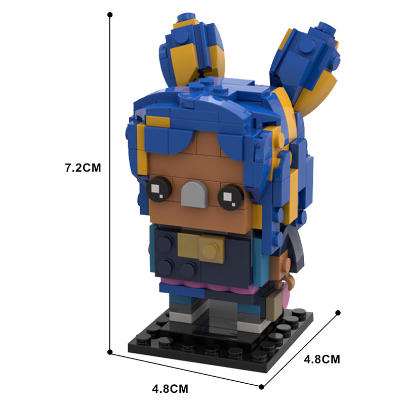 MOC-121087 VALORANT Neon Brickheadz