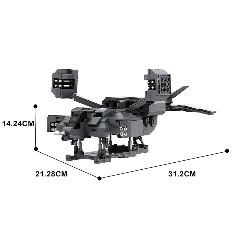 MOC-39380  Aliens Cheyenne Dropship and APC