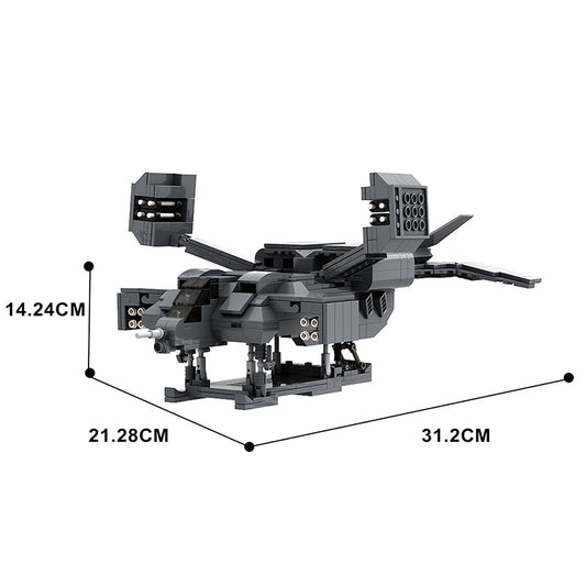 MOC-39380  Aliens Cheyenne Dropship and APC