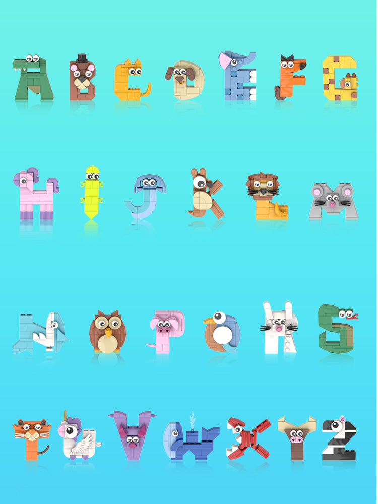 Letter series - animal letters
