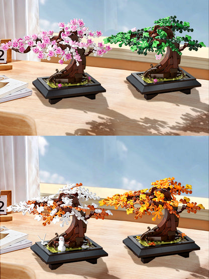 four seasons potted plants creative series¡ªFour season bonsai (design)