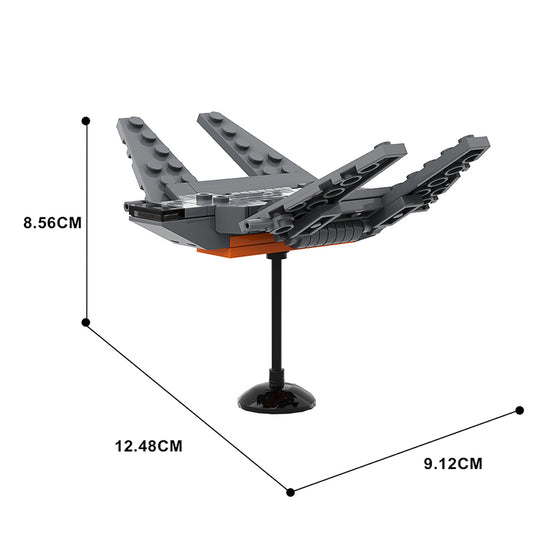 MOC-140480Zeta-class Heavy Cargo Shuttle Micro Scale