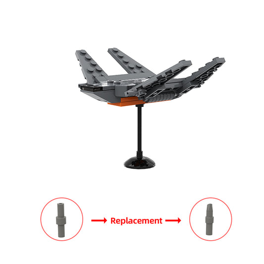 MOC-140480Zeta-class Heavy Cargo Shuttle Micro Scale