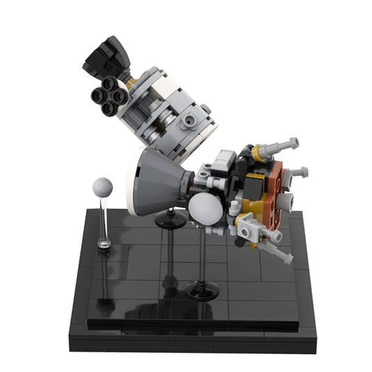 MOC-73463 Apollo 13 Diorama ¨C CSM 'Odyssey' & LM 'Aquarius' [1:110 scale]