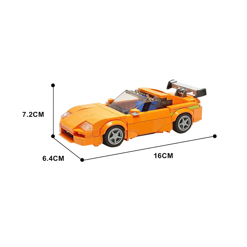 MOC-138484 Toyota Supra - The Fast and the Furious– MOC Brick Store