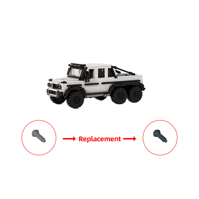 MOC-85651 Mercedes-Benz AMG G63 6x6 and Trailer