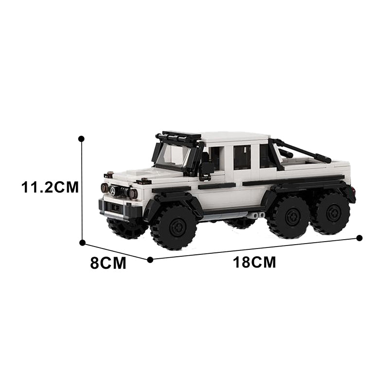 MOC-85651 Mercedes-Benz AMG G63 6x6 and Trailer